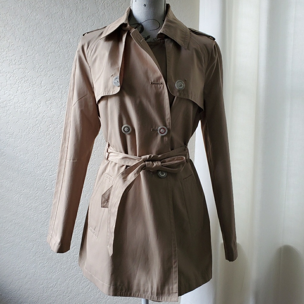 EXPRESS. Tan Trench Coat